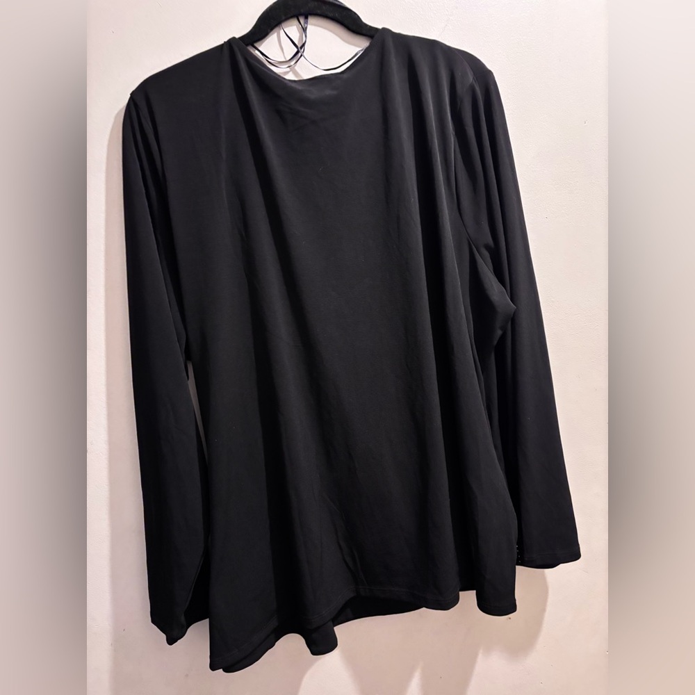 MICHAEL Michael Kors Black Studded Blouse - Picture 8 of 8